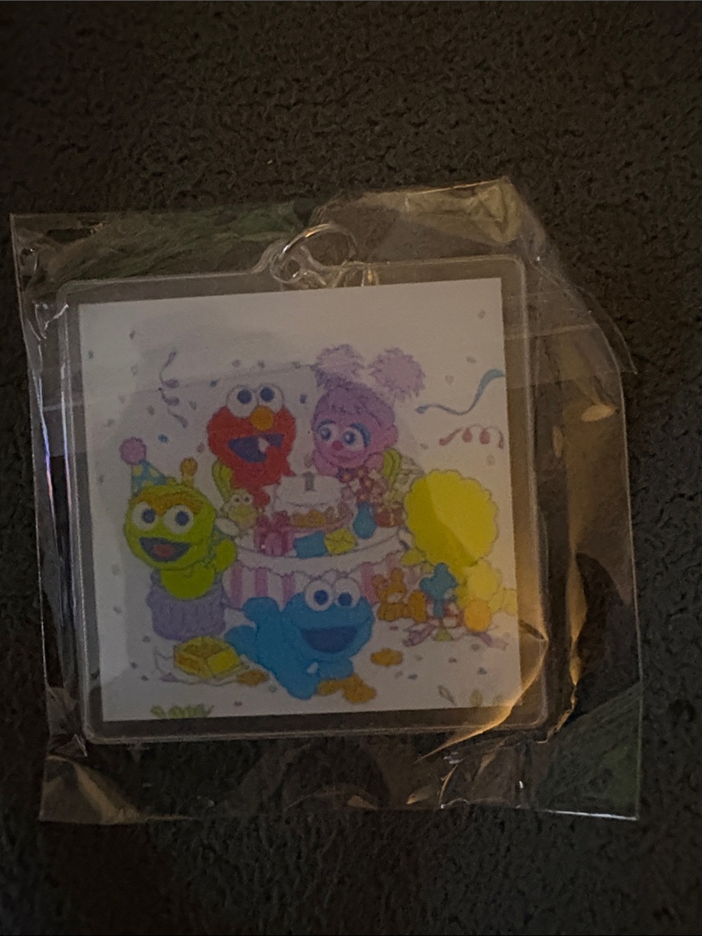 Fashion Sesame Street Colorful Cartoon Character Keychain Pack -20pk - Picture 2 of 3